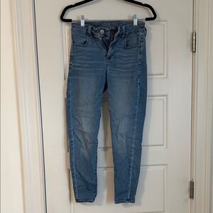 American Eagle Outfitters High Rise Blue Jeans